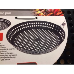 Grilio keptuvė be riebalų kepimui ant nepridegančių grotelių - bbq