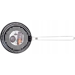 Grilio keptuvė be riebalų kepimui ant nepridegančių grotelių - bbq