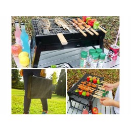 Turistinis grilis nešiojamas sulankstomas lagaminas anglies kempingo kepsninė