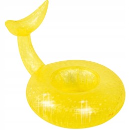 Pripučiamas gėrimų laikiklis paplūdimiui, baseinui, gėrimų padėkliukas