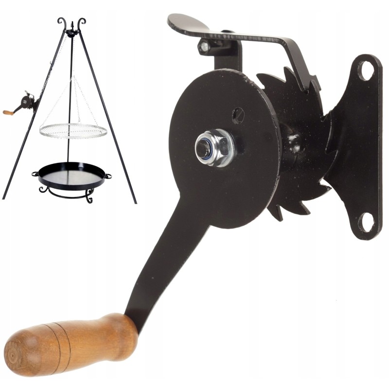 Grilio ritė su 2 skylutėmis, dažyta milteliniu būdu