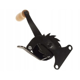 Grilio ritė su 2 skylutėmis, dažyta milteliniu būdu