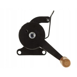 Grilio ritė su 2 skylutėmis, dažyta milteliniu būdu