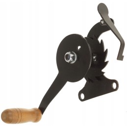 Grilio ritė su 2 skylutėmis, dažyta milteliniu būdu