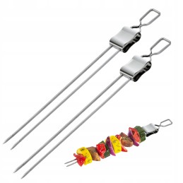 Kuchenprofi kebabų iešmeliai, 2 vnt, plieniniai, 33 cm