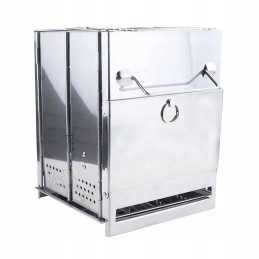 ⭐ BBQ Stove Rocket Stove turistinis nešiojamas sulankstomas sodo kempingas ⭐