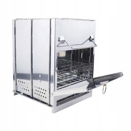 ⭐ BBQ Stove Rocket Stove turistinis nešiojamas sulankstomas sodo kempingas ⭐