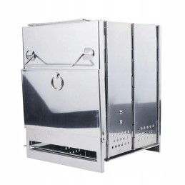 ⭐ BBQ Stove Rocket Stove turistinis nešiojamas sulankstomas sodo kempingas ⭐