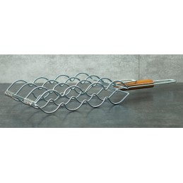 Uždaros grilio grotelės 27x17cm