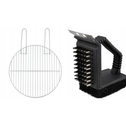 Grilio stovas ø 44 cm + 3 viename šepetys grotelių valymui