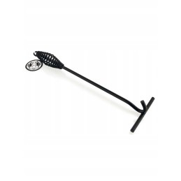 Petromax juodos spalvos dangtelio keltuvas ketiniams puodams