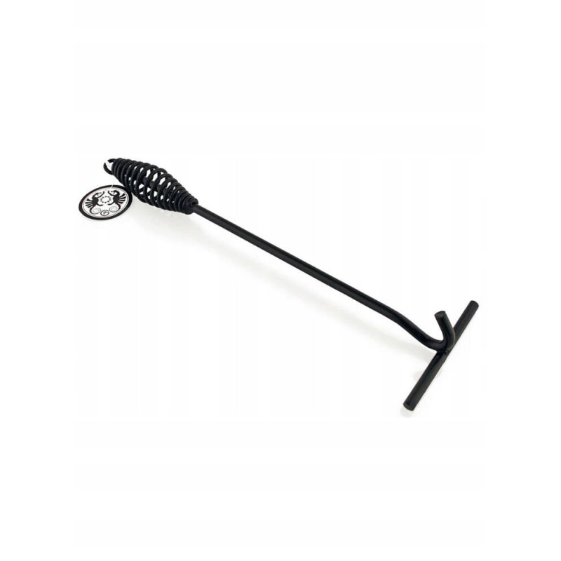 Petromax juodos spalvos dangtelio keltuvas ketiniams puodams