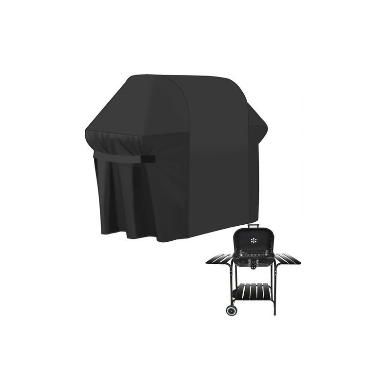 Didelis anglies/dujinės sodo kepsninės dangtis