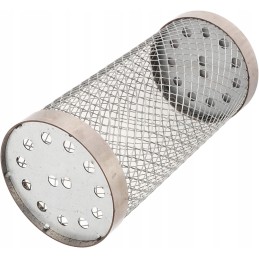 Iš nerūdijančio plieno tinklelio pagamintas sukamasis kepsninės kepsninė