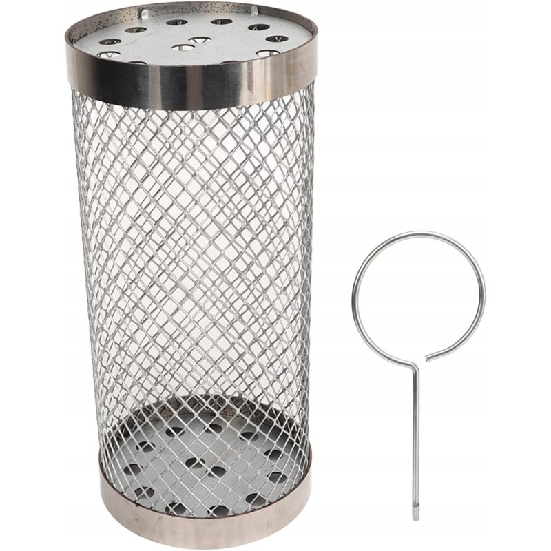 Iš nerūdijančio plieno tinklelio pagamintas sukamasis kepsninės kepsninė