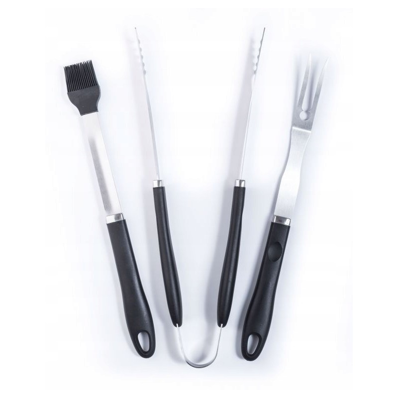 G21 3 grilio įrankių rinkinys - nerūdijantis plienas
