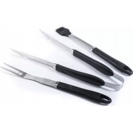 G21 3 grilio įrankių rinkinys - nerūdijantis plienas