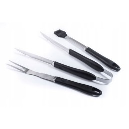 G21 3 grilio įrankių rinkinys - nerūdijantis plienas