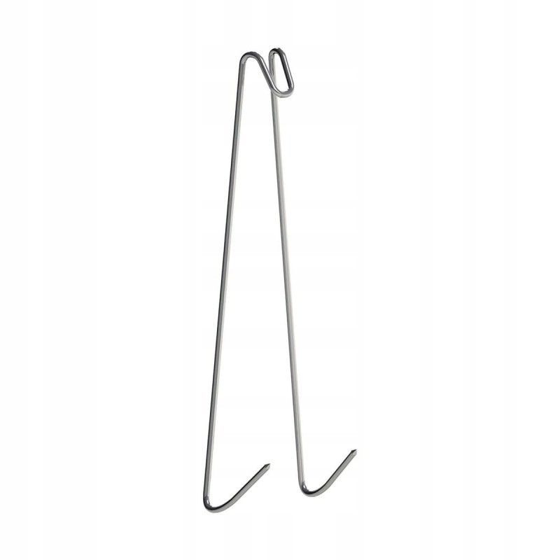 Žuvies rūkymo kabliukai 3,5x3,5x12,3 cm 5 vnt. nerūdijančio plieno ruda