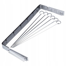 Plieniniai iešmai su stovu, 7 vnt