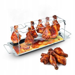 Stovas BBQ vištienos sparnelių kepimui