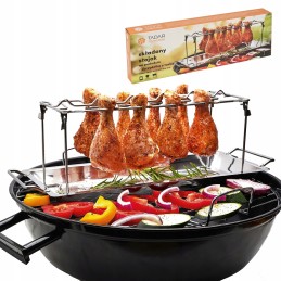 Stovas BBQ vištienos sparnelių kepimui