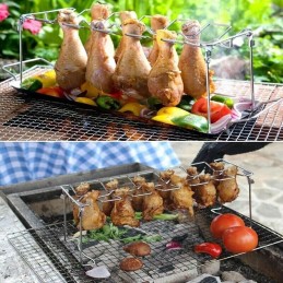 Stovas BBQ vištienos sparnelių kepimui