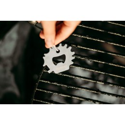 Vielinių grotelių valymo šepetys + nemokamas grandiklis, atidarytuvas, premium