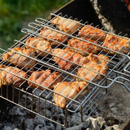 Grilio grotelės 40x30 cm grotelės maestro mr 1003