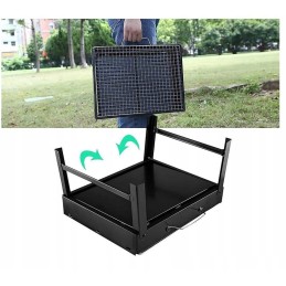 Nešiojama, sulankstoma, kompaktiška turistinė kepsninė