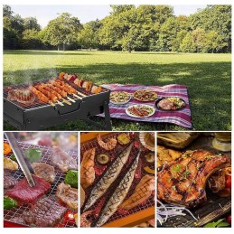 Nešiojama, sulankstoma, kompaktiška turistinė kepsninė