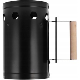 Kaminas šašlykinei uždegti, anglių laužas, didelis briketinis ugnies starteris