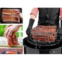 Sparribs grilio laikiklis – kepimo laikiklis