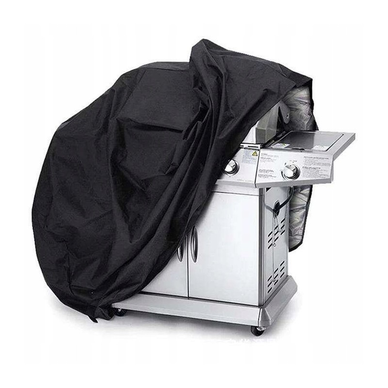 Vandeniui atsparus grotelių dangtis brezentinis dangtis xl juodas