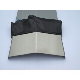 Nerūdijančio plieno dujinės grilio dangtis