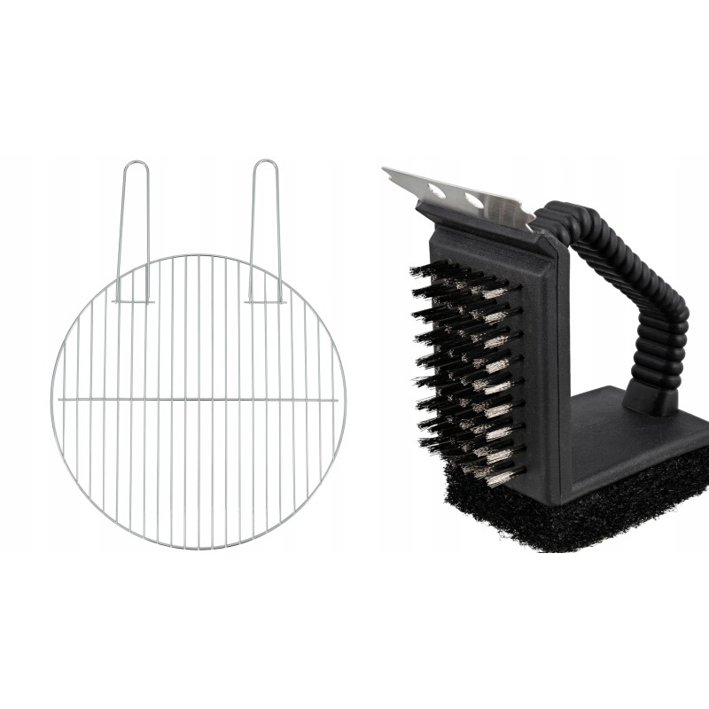 Grilio stovas ø 44 cm + 3 viename šepetys grotelių valymui