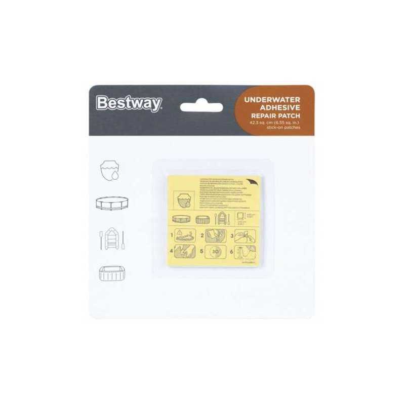 Vandeniui atsparūs remontiniai pleistrai, 10 bestway rinkinys