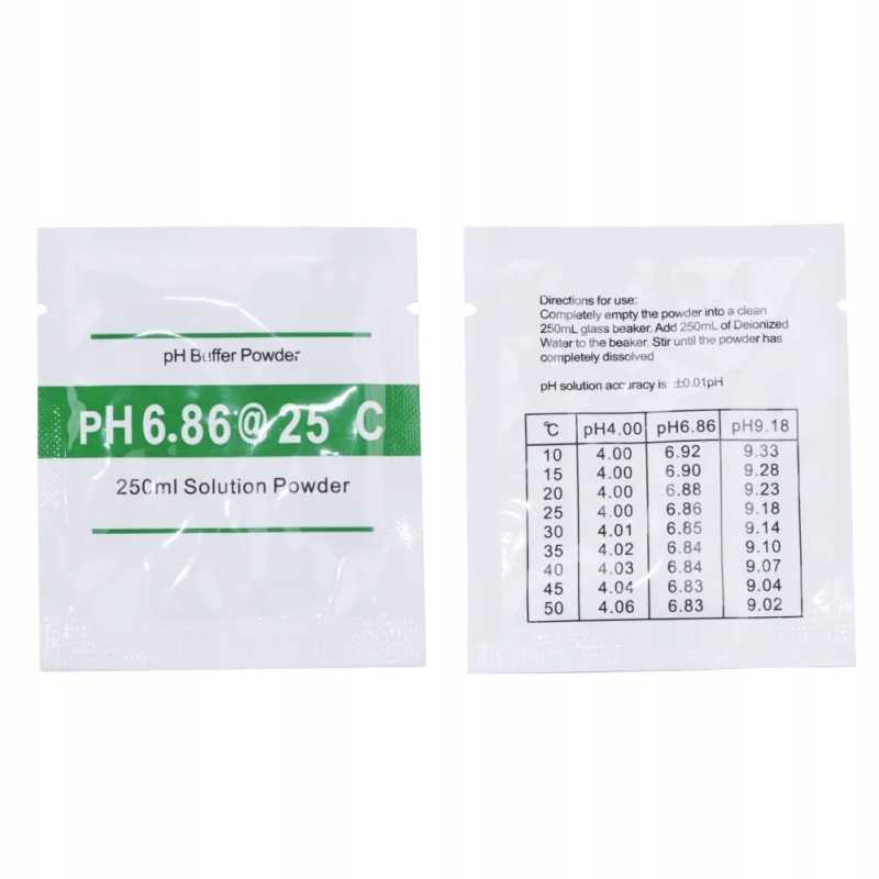 2 pakelių pH buferinio tirpalo miltelių rinkinys