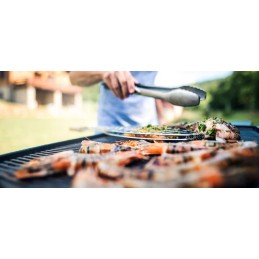 Grilio stovas ø 44 cm + ilgas šepetys grotelių valymui