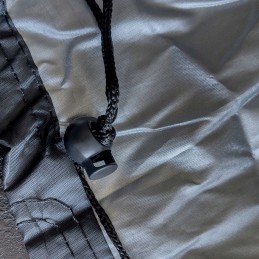 Dangtis, brezentas, grilio dangtis, dviratis, motociklas, sodo baldai, XL, juoda