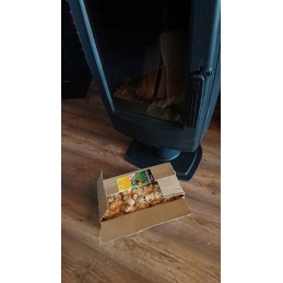 Židinio starteris iš medžio vatos 2 kg