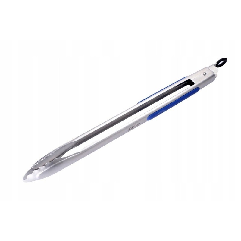 BBQ žnyplės su nerūdijančio plieno gaubtais