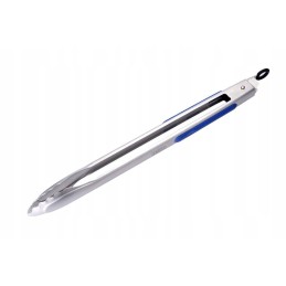 Nerūdijančio plieno kepsninės žnyplės su neslystančia rankena