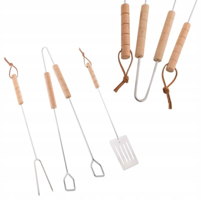 Stalo įrankių priedų rinkinys, kepsninės indai, 3 vnt