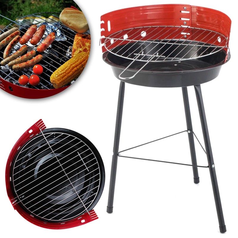 ⭐ nešiojama sodo kepsninė – sulankstoma