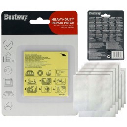 Remonto pagalvėlių rinkinys baseino čiužiniams 10x lipnus bestway 62068