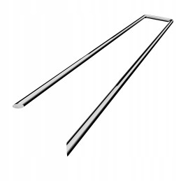 Stiprūs cinkuoto metalo kaiščiai agrotekstilei agrotekstilei ankeriai kaiščiai 100 vnt.