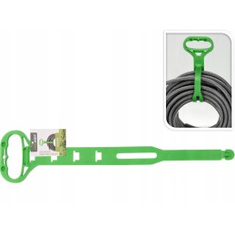 Hanger band for storing garden hose