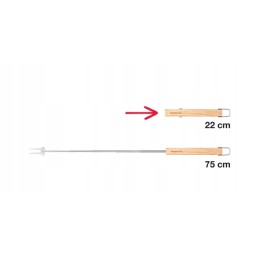 Privilegija teleskopinė šakutė 75 cm