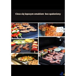 5x grilio kilimėlis 40cm x 30cm orkaitei